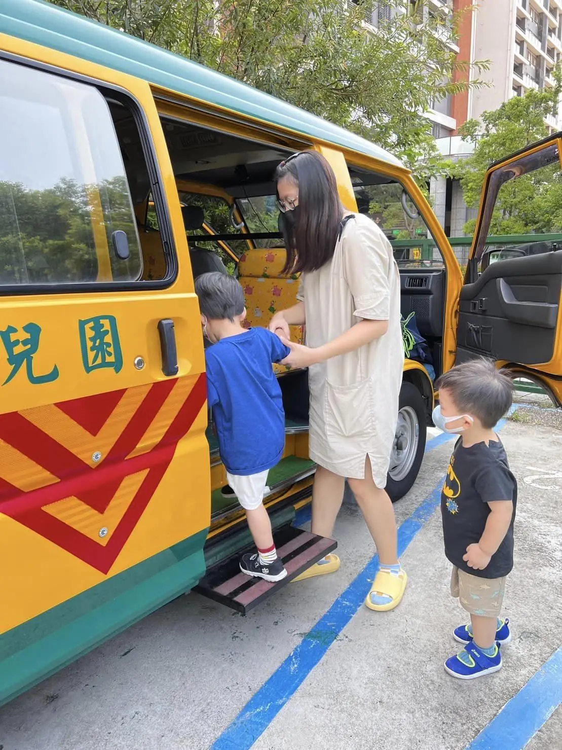 幼童車逃生演練